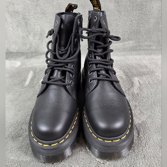 Dr. Martens Jadon III Platform Boot Size 7 US Womens /6 US Mens Black - Picture 5 of 9
